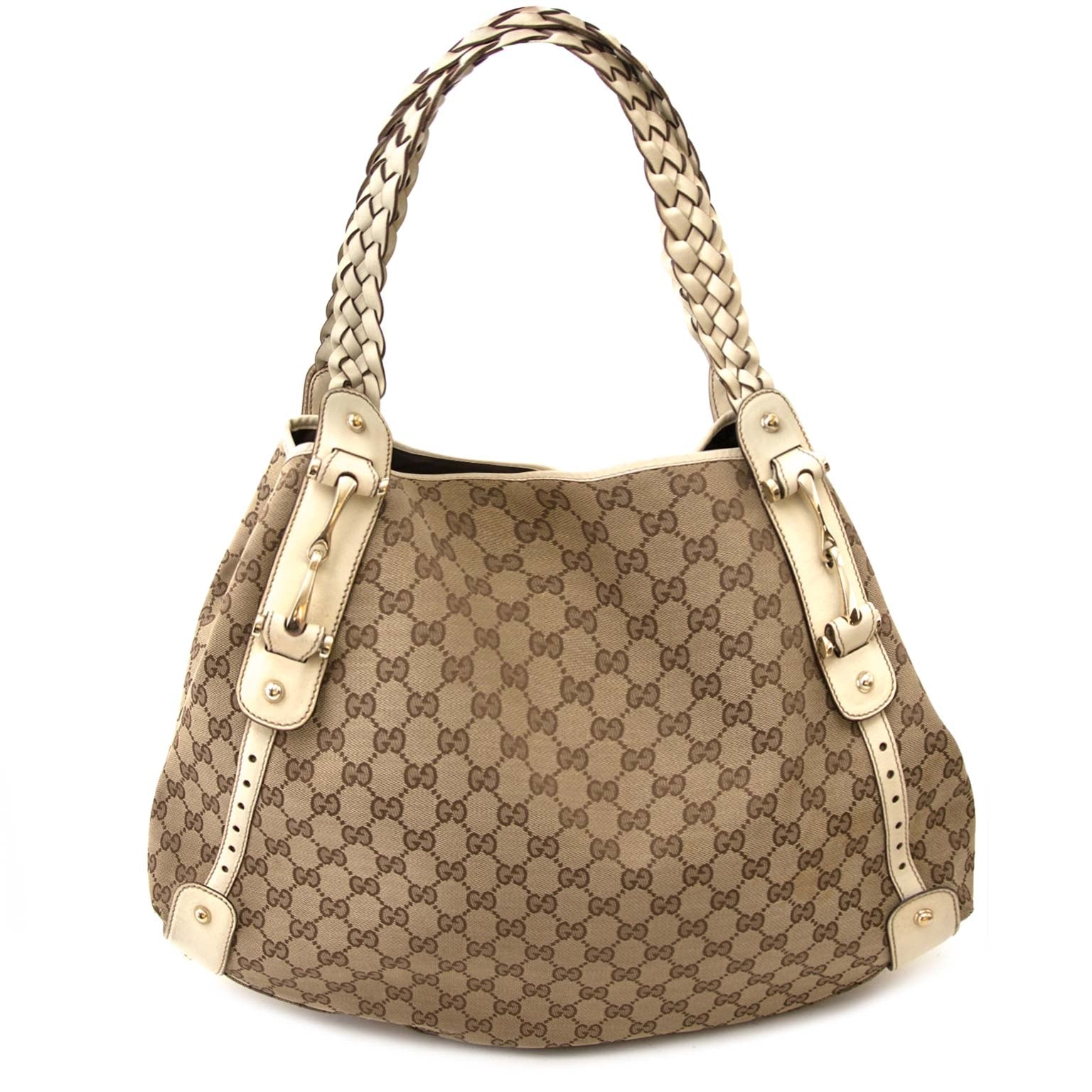 achète des sacs authéntiques de gucci monogram pelham à labellov vintage webshop de mode belgique