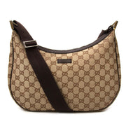Gucci Monogram Fabric Cross Body Bag for sale online at Labellov secondhand luxury in Antwerp
