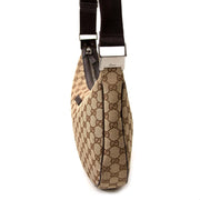 Gucci Monogram Fabric Cross Body Bag