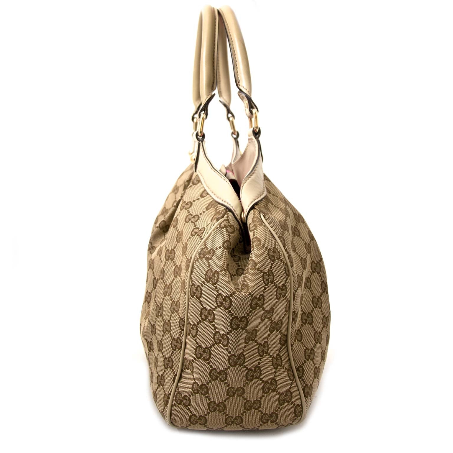 Safe online shopping at labellov vintage fashion webshop with gucci monogram bags