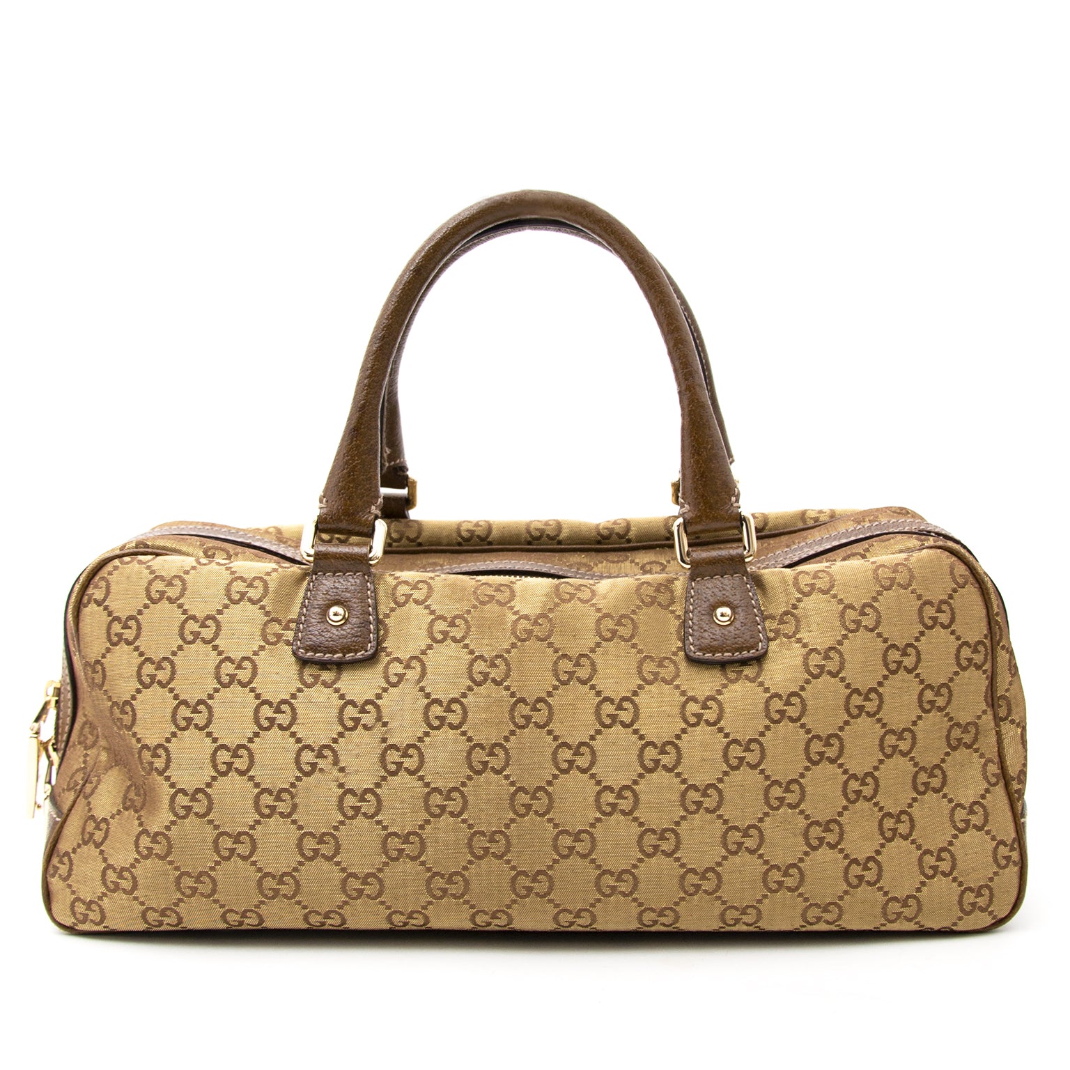 Acheter secure en ligne votre sac a mains Gucci en cuir marron pour le meilleur prix