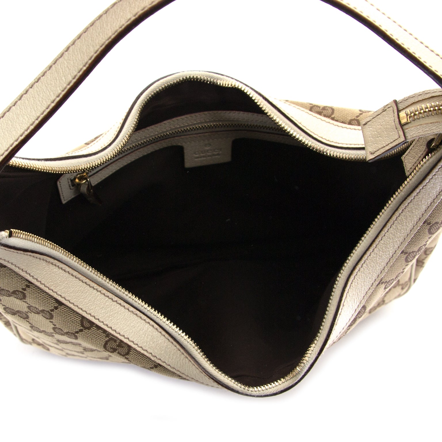 gucci monogram charmy hobo bag now for sale at labellov vintage fashion webshop belgium