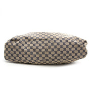 Winkel Gucci Blue Supreme Canvas Horsebit Hobo handtas aan de juiste prijs bij Labellov.com