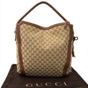 Gucci Beige/Brown GG Canvas Bella Large Hobo Bag antwerp belgium