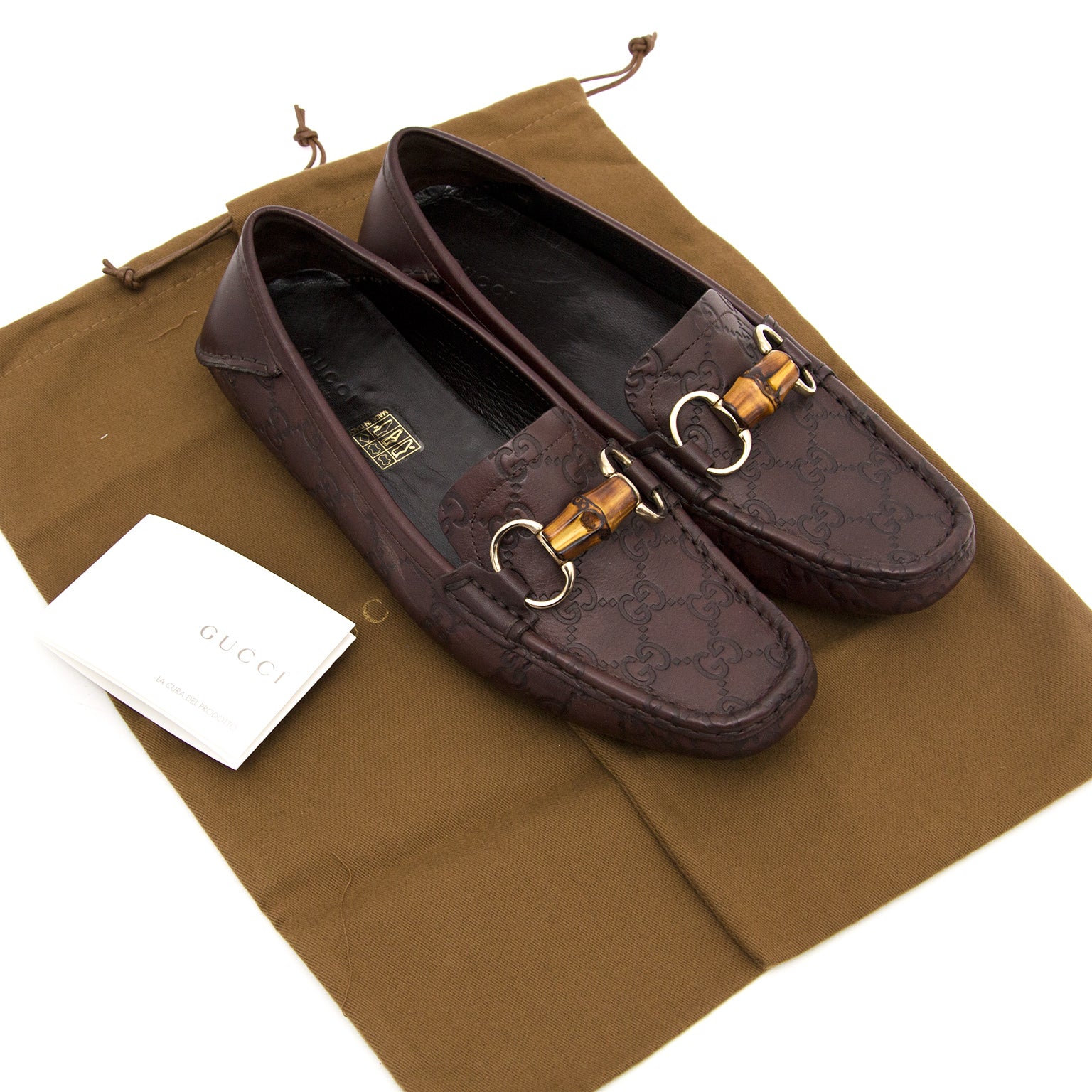 Gucci Monogram Loafers for sale at Labellov.com