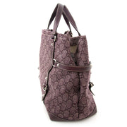 Koop en verkoop uw authentieke Gucci Monogram Tweed Monogram Plum Shopper aan de beste prijs bij Labellov