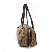 Gucci Monogram Small Boston Bag to buy at Labellov secondhand luxury