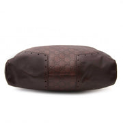 comme neuf sac a main Gucci Monogram Supreme Brown Bag