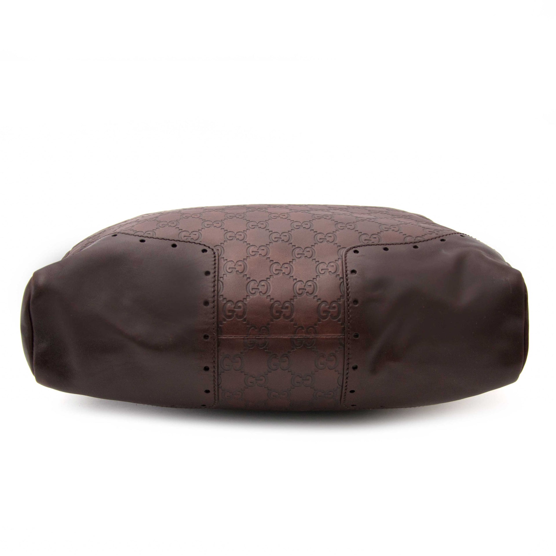 comme neuf sac a main Gucci Monogram Supreme Brown Bag