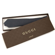 gucci grey silk tie now for sale at labellov vintage fashion webshop belgium