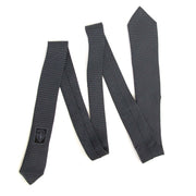 gucci grey silk tie now for sale at labellov vintage fashion webshop belgium