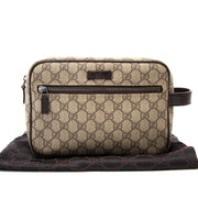 acheter en ligne chez labellov.com pour le meilleur prix gucci gg supreme toiletry case
