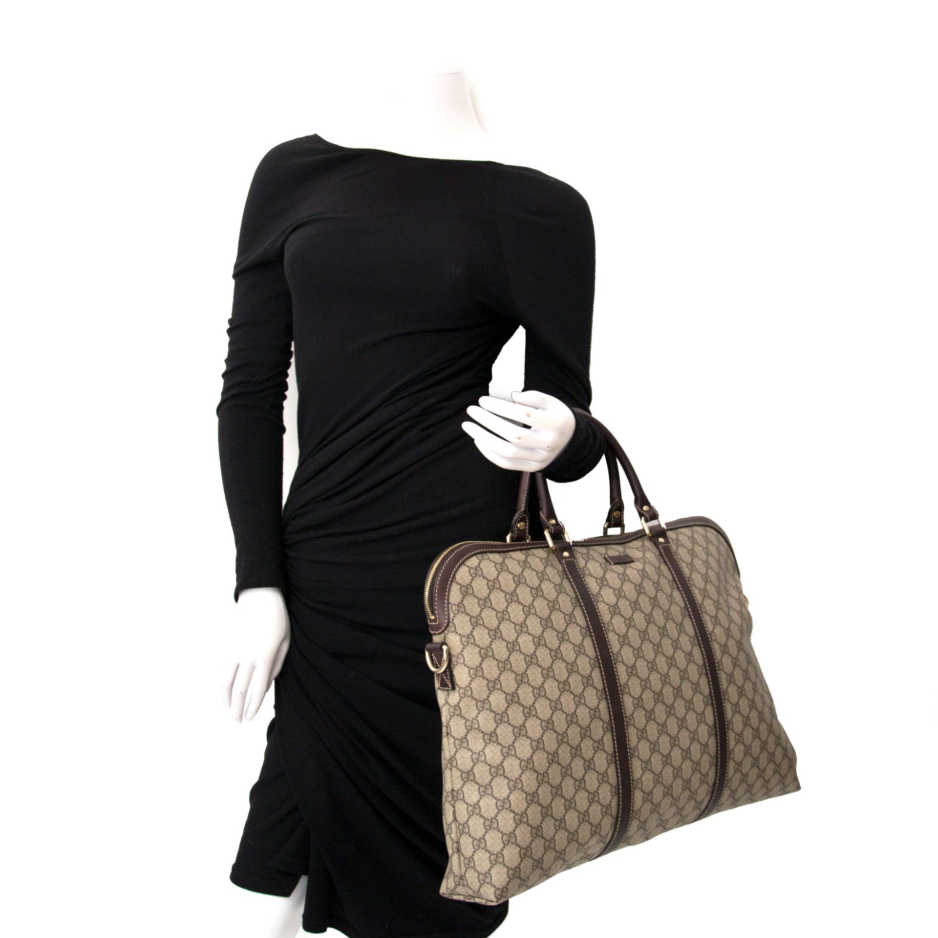 Gucci Monogram Travel/Brief Case
