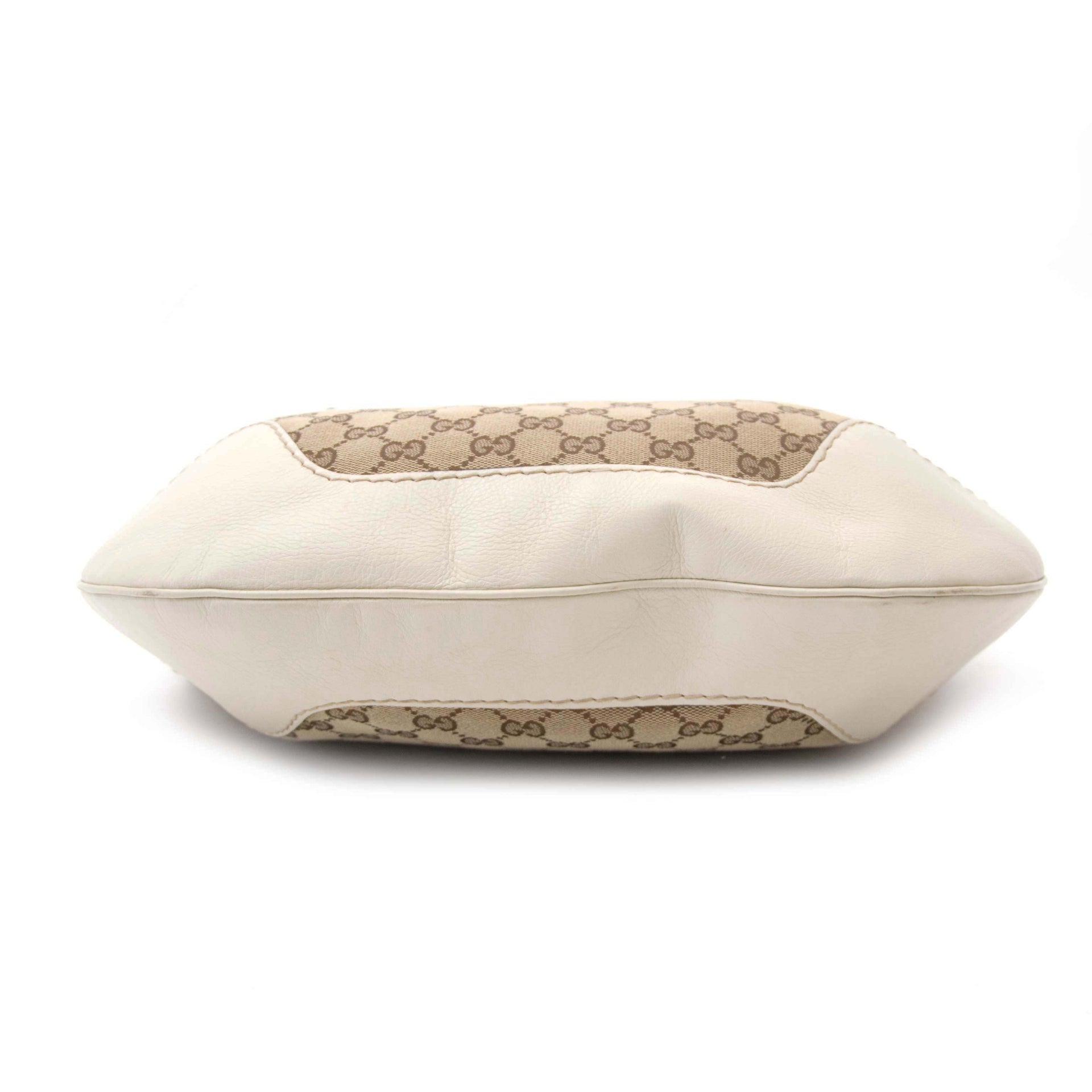 Gucci Beige Monogram Shoulder Bag for sale for the best price