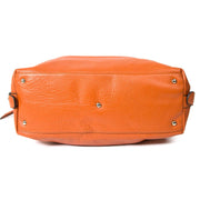 gucci orange 'bamboo bar' shoulder bag at labellov vintage fashion webshop belgium