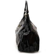 gucci abbey patent black shoulder bag now for sale at labellov vintage fashion webshop belgium