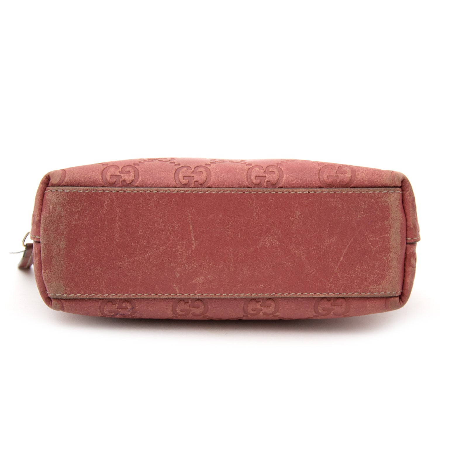 Gucci monogram guccissima pink cosmetics Pouch now online at labellov.com for the best price