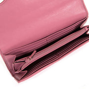 gucci interlocking g monogram pink continental wallet now for sale at labellov vintage fashion webshop belgium