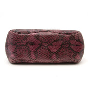 Online shop Gucci Lady Lock Wine Python Top Handle Bag