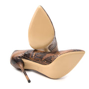 Gucci Python Pumps for sale online at Labellov.