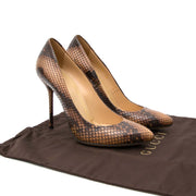 Gucci Python Pumps online at Labellov secondhand luxury