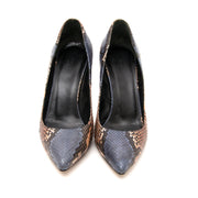 Acheter en ligne chez labellov.com pour le meilleur prix Gucci python pumps