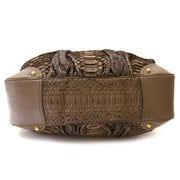 looking for the perfect designer bag? Buy at labellov.com Gucci Python Jockey large taupe hobo bag