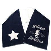 shop safe online Gucci Wool Bee Scarf