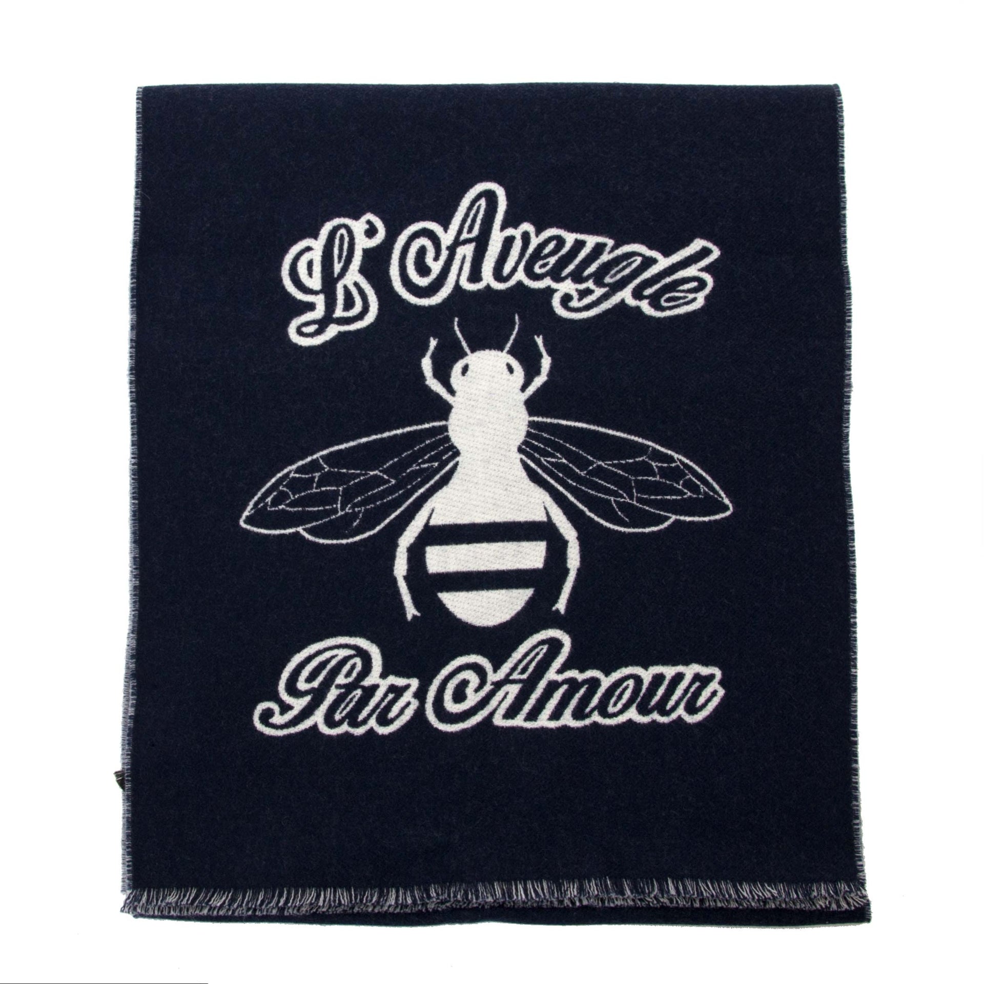 acheter en ligne seconde main Gucci Wool Bee Scarf. shop safe online