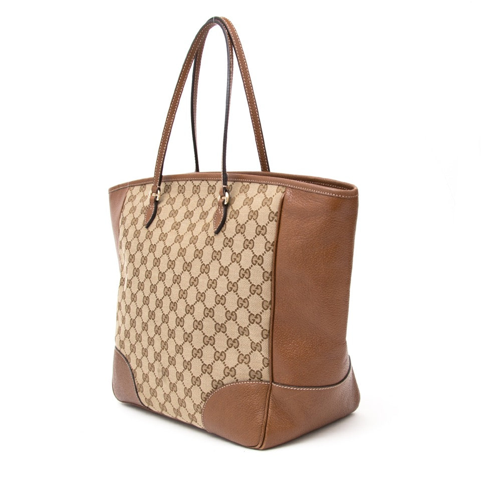 acheter en ligne pour le meilleur prix seconde main sac a main Gucci GG Guccissima Bree GG tote