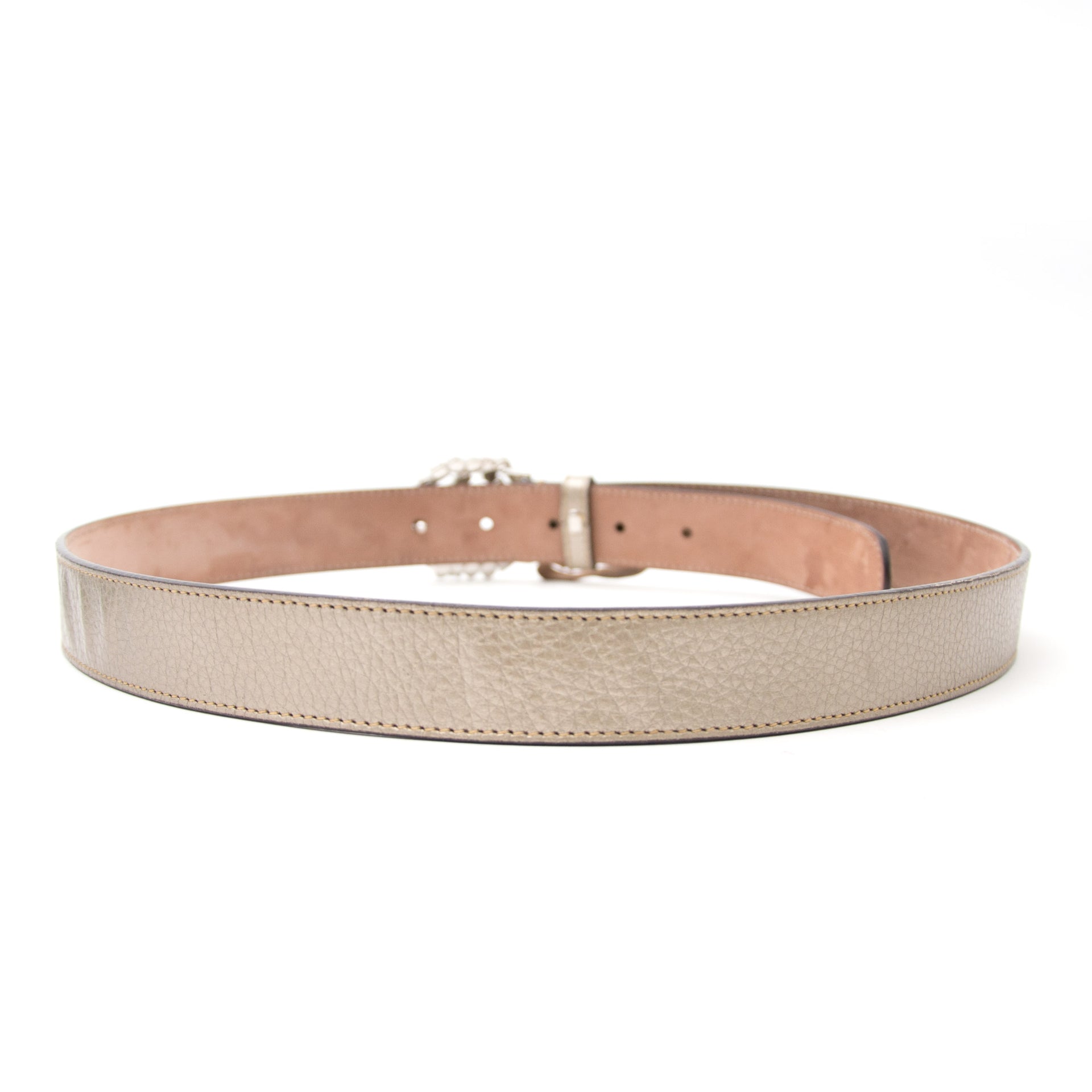 Koop nu de Gucci Diamond GG Buckle Belt op www.labellov.com, vintage designer tassen en items.