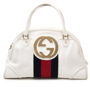 Gucci Monogram Web Bowling Bag kopen en verkopen aan de beste prijs