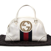 We buy and sell your authentic Gucci Monogram Web Bowling Bags for the best price