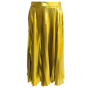 gucci gold pleated skirt now for sale at labellov vintage fashion webshop belgium
