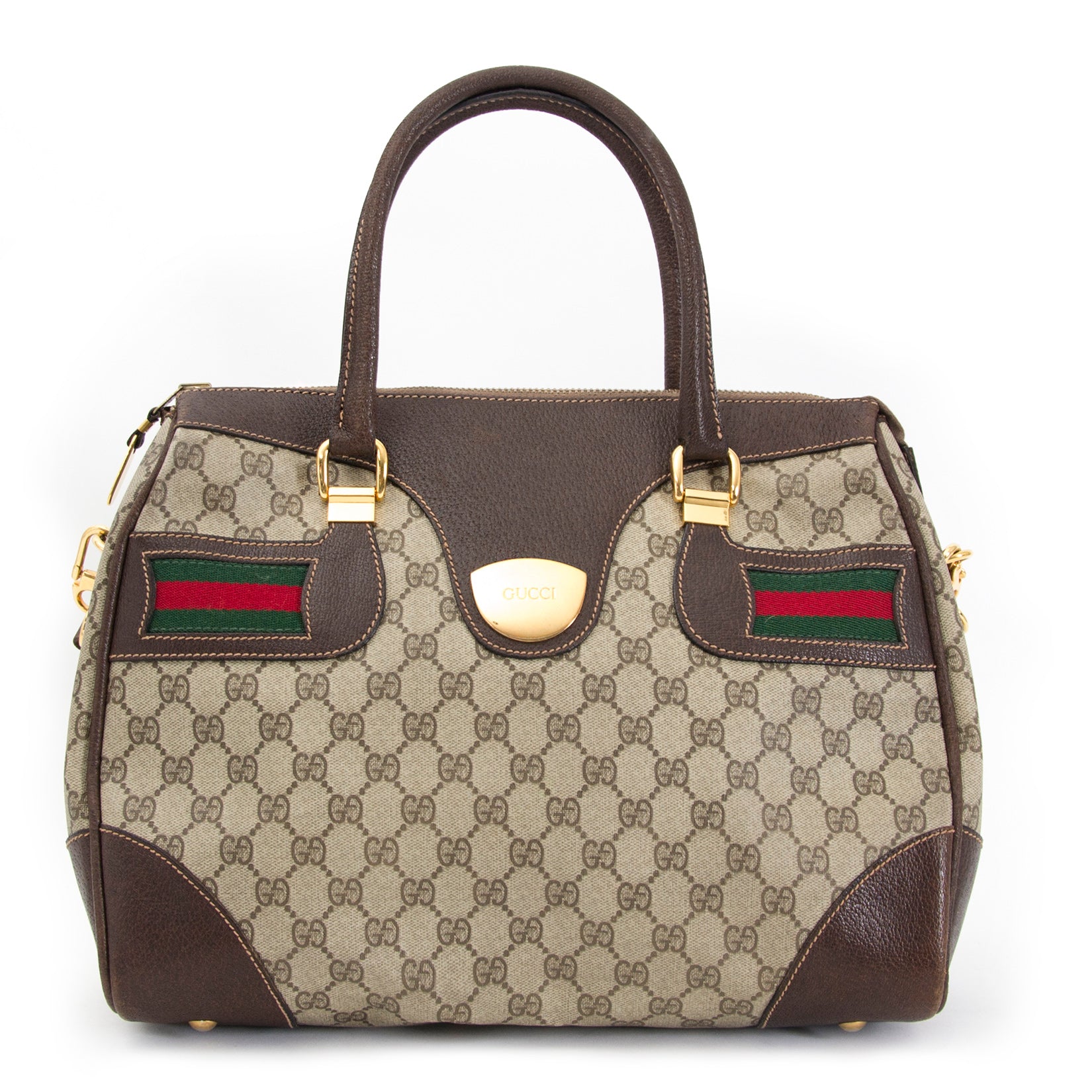 Looking for a secondhand Gucci Vintage Monogram Canvas Bag?