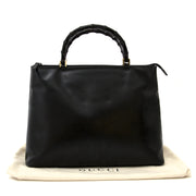 buy authentic gucci black bamboo tote now at labellov vintage fashion webshop belgium