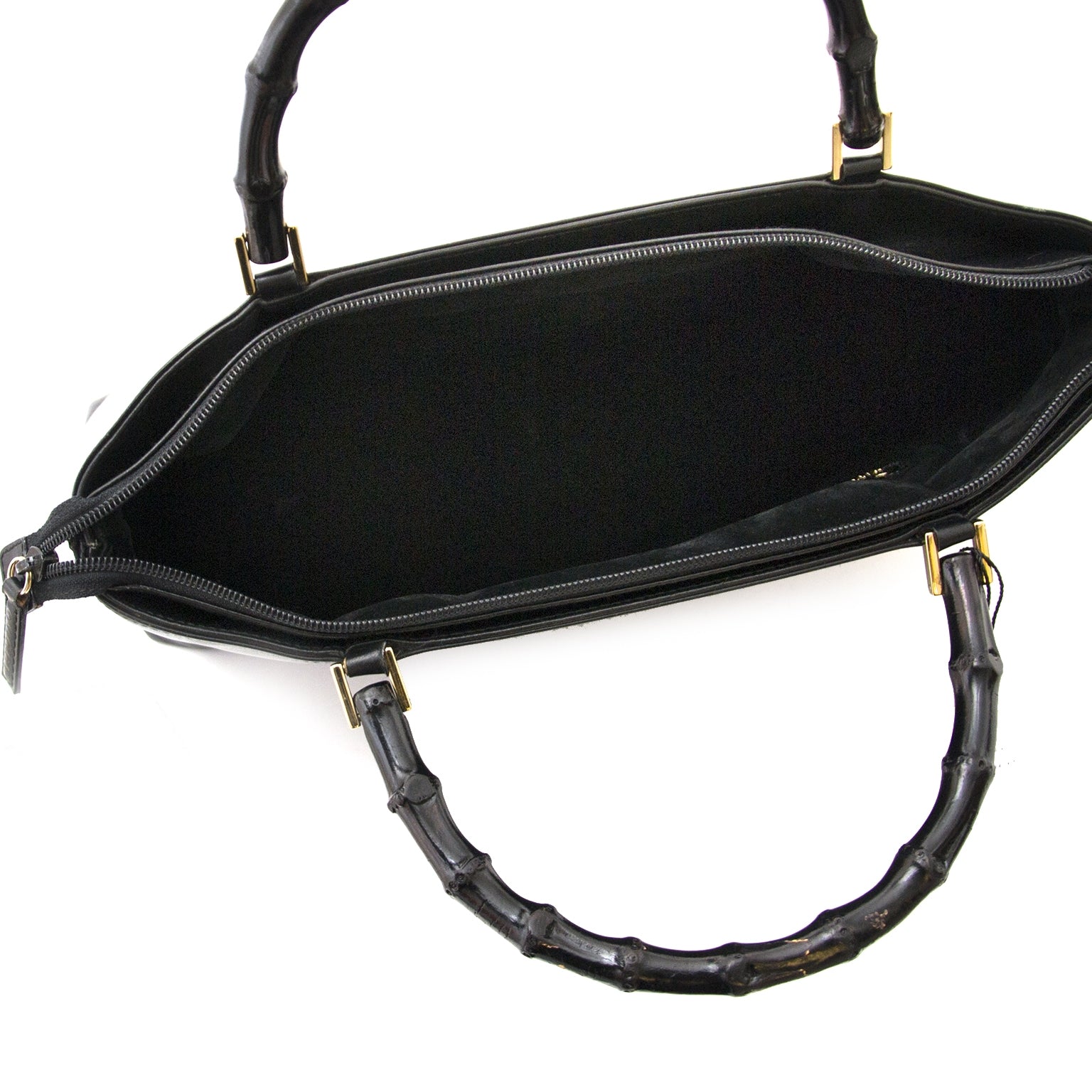 gucci zwarte bamboo tas nu te koop bij labellov vintage mode webshop aan de laagste prijs