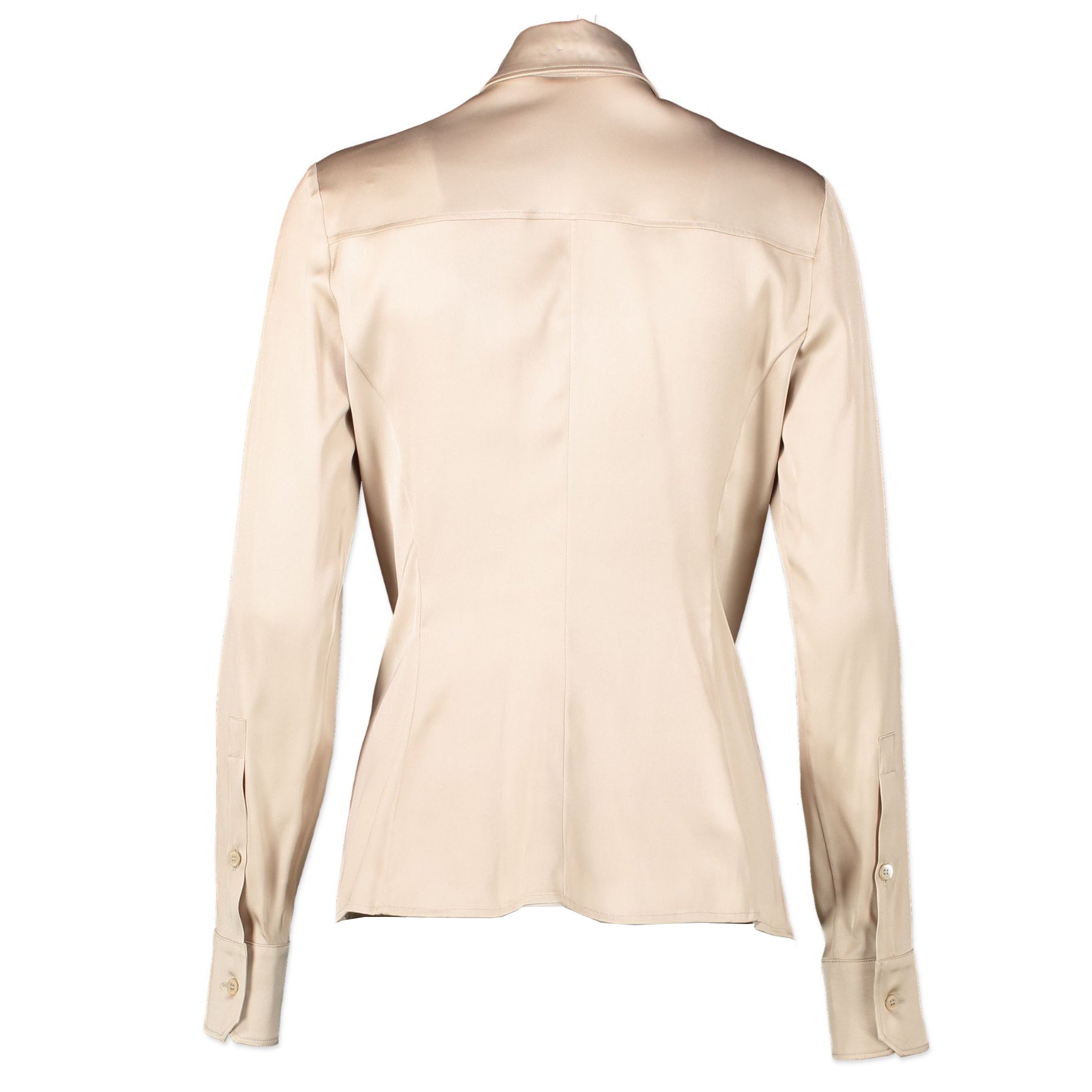 Gucci Beige Silk Blouse - IT 38
