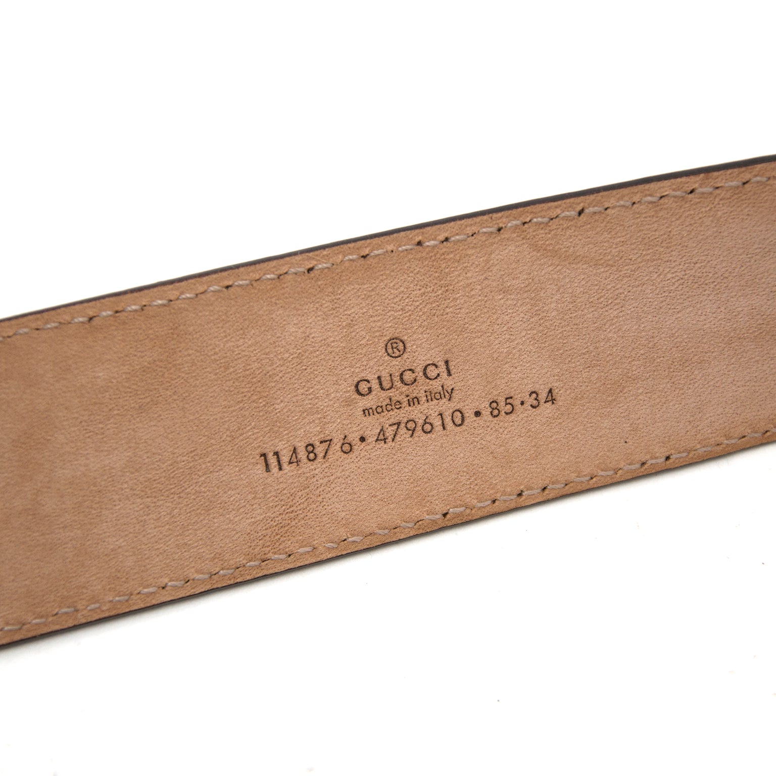 Gucci 'GG' belt now available at the best price on www.labellov.com without risks