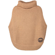 Gucci Camel Hair Turtleneck Poncho - size XS - pour le meilleur prix chez Labellov à Anvers