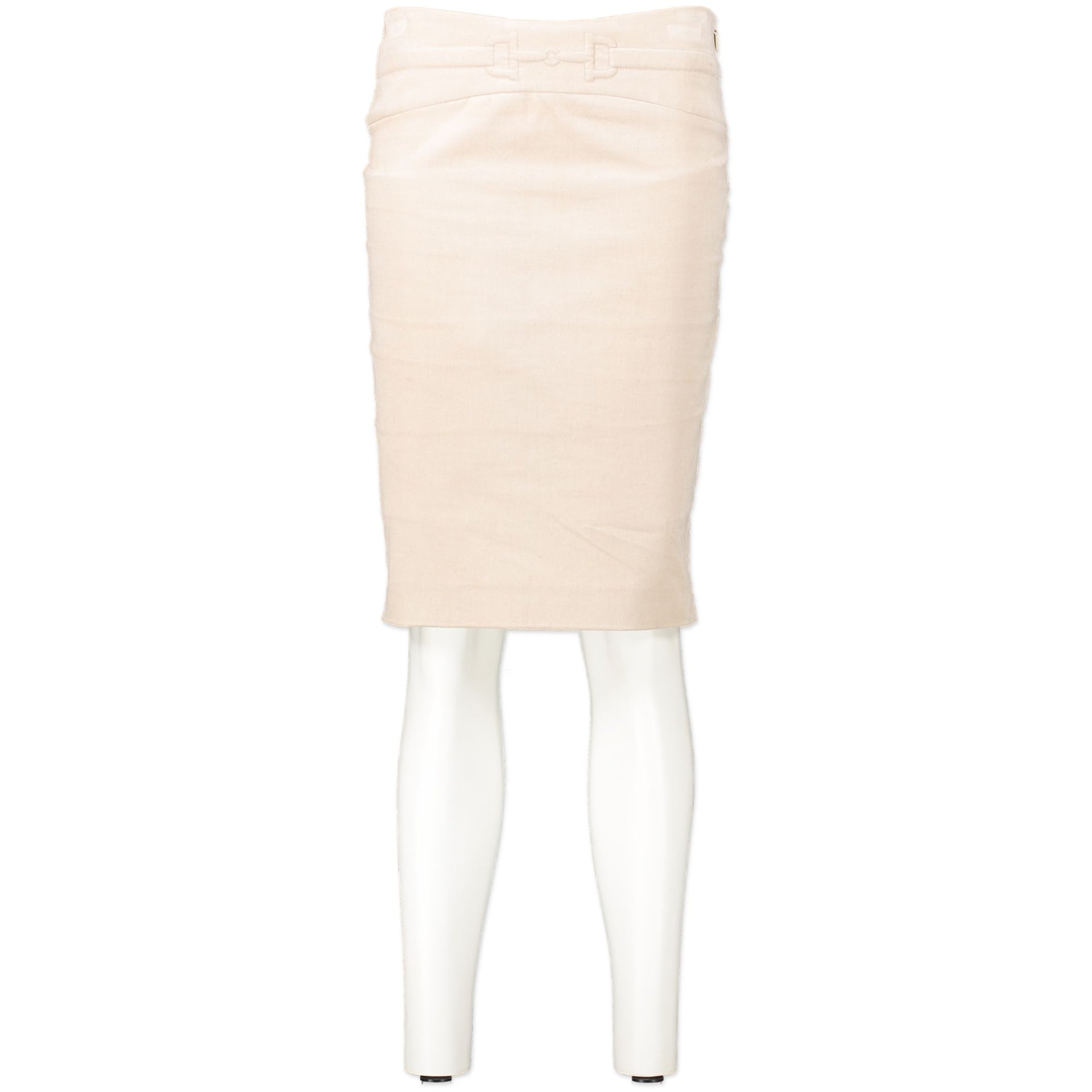 Ensemble jupe en velours beige Gucci - taille IT38