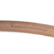 Shop safe online at the best price Gucci bronze Belt like new