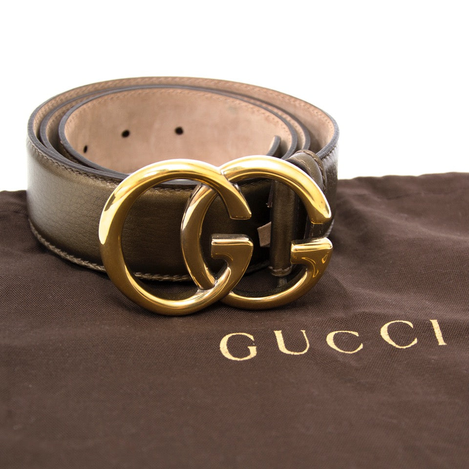 Gucci Brass Belt