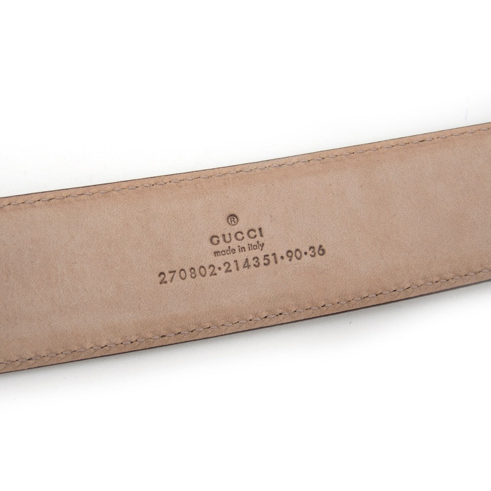 luxury secondhand Gucci Brass Belt webshop and shop antwerp belgium