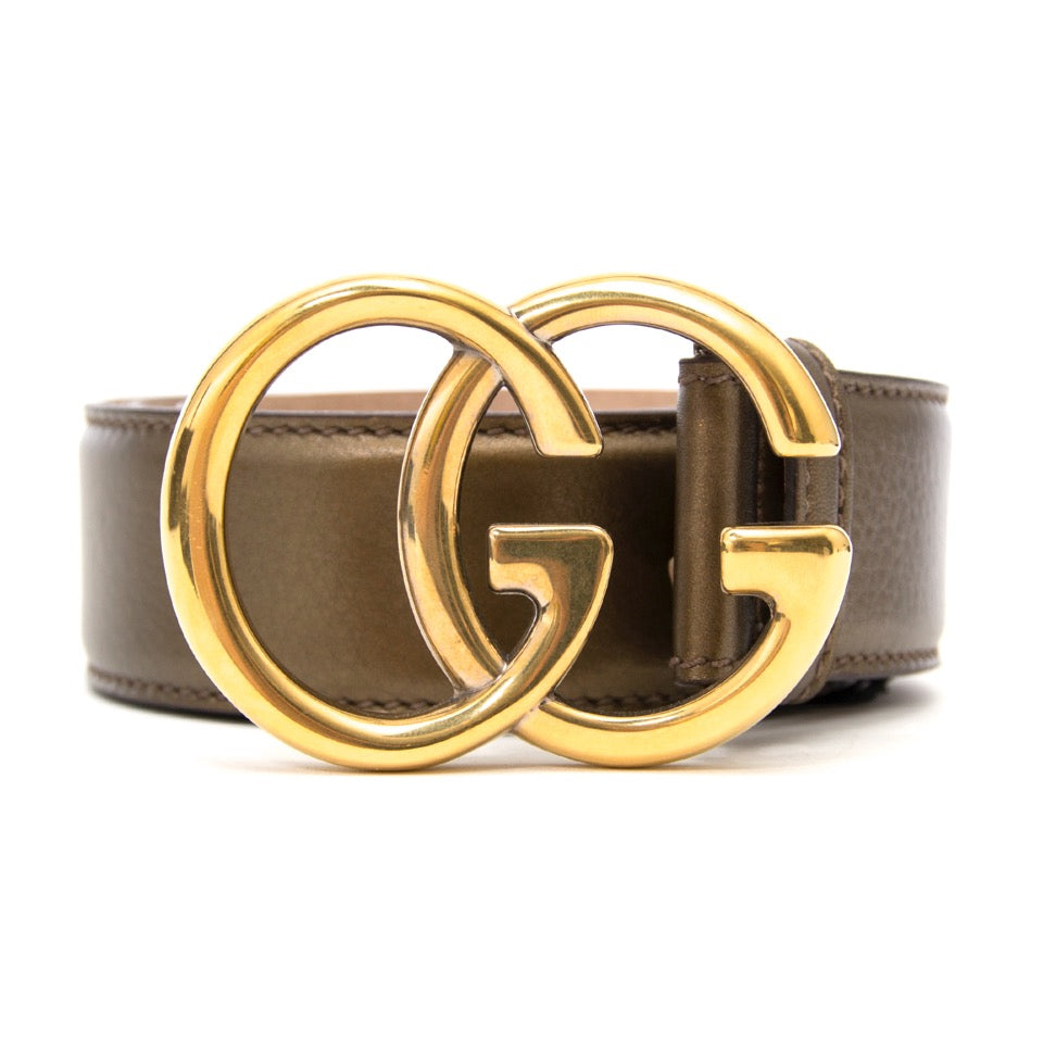 koop veilig aan de beste prijs Gucci Brass Belt online webshop labellov.com