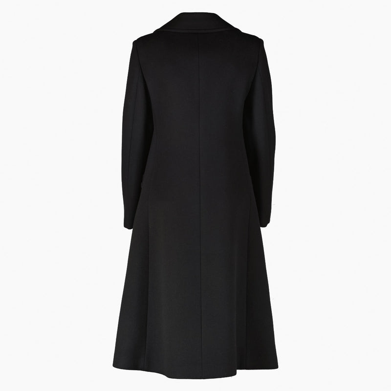 Gucci Black Horsebit Long Coat - Size IT40