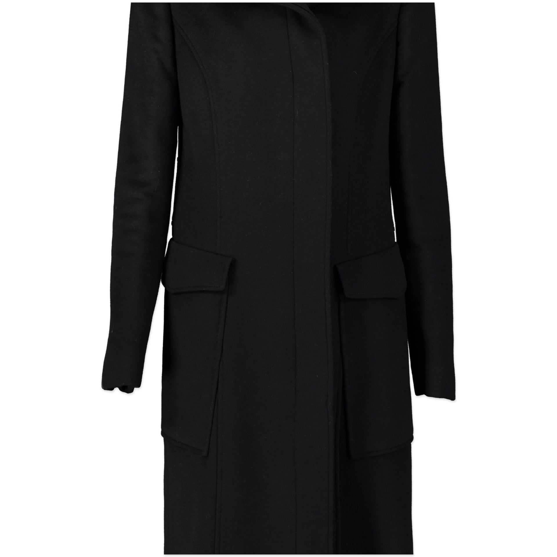 Gucci Black Wool Coat - Size 40
