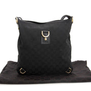 Gucci Black Monogram Shoulder Bag