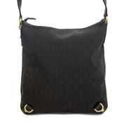 Gucci Black Monogram Shoulder Bag for sale online at Labellov secondhand
