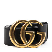 Gucci Black Marmont Wide Belt for the best price at Labellov secondhand luxury